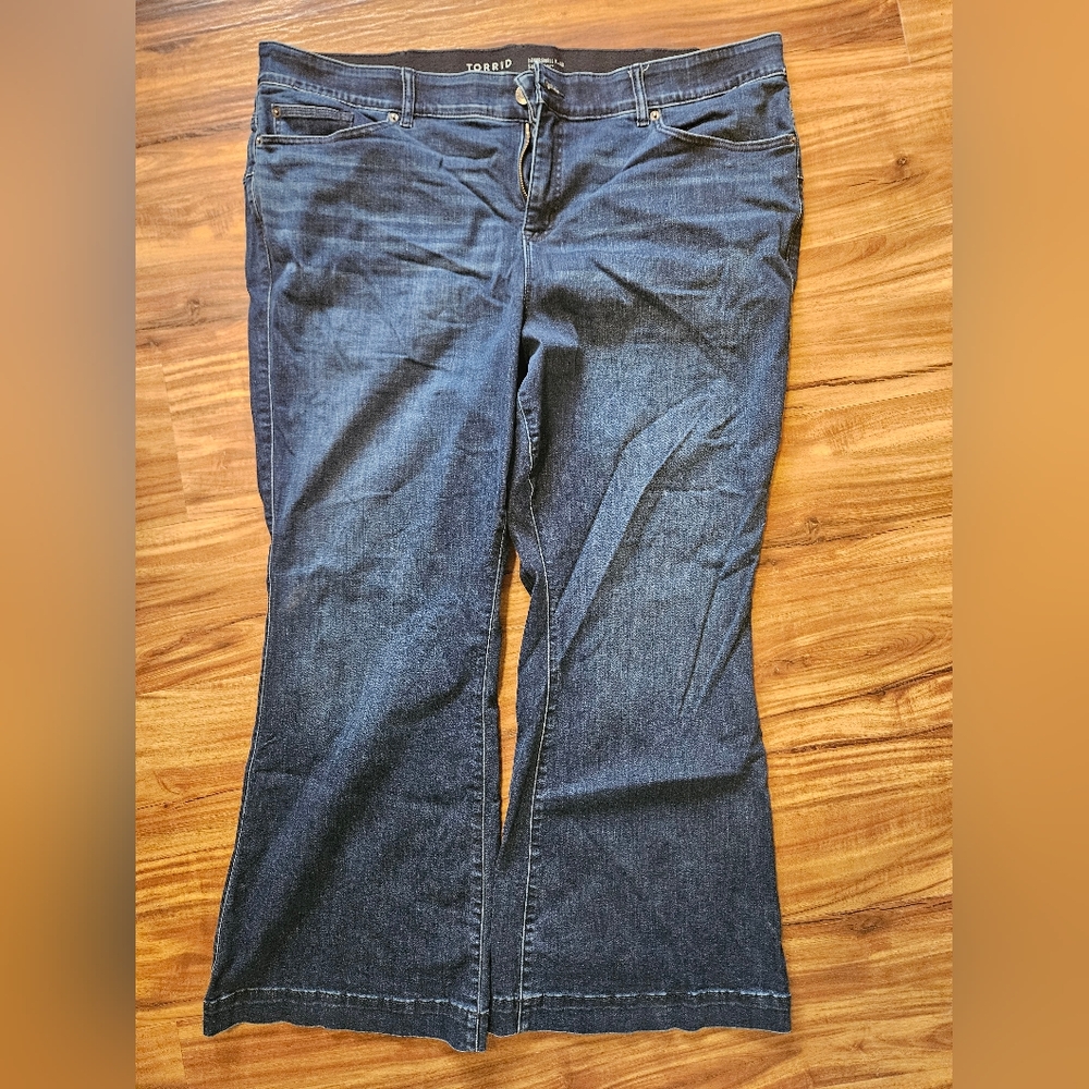 Torrid Super Soft Blue Denim Jeans